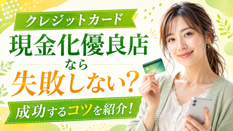 クレジットカード現金化優良店なら失敗しない?成功するコツを紹介!